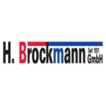 H. Brockmann GmbH Logo seit 1931 in Rot, Blau und Schwarz