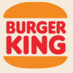 Burger King Logo in Orange und Rot auf hellem Hintergrund