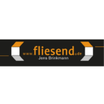 Fliesend Logo-Banner für www.fliesend.de von Jens Brinkmann mit 3D-Würfeln