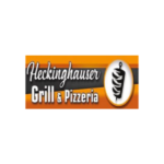 Logo von Heckinghauser Grill & Pizzeria mit Dönerspieß