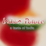 Indian Palace Logo – indisches Restaurant mit Slogan „a taste of india“