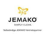 JEMAKO Logo mit Schmetterling für selbständige Vertriebspartner