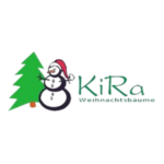 KiRa Logo mit Schneemann, Tannenbaum und Weihnachtsmütze