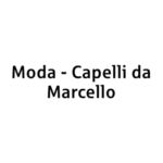 Mode und Haare bei Marcello – Salon-Logo mit schwarzer Schrift